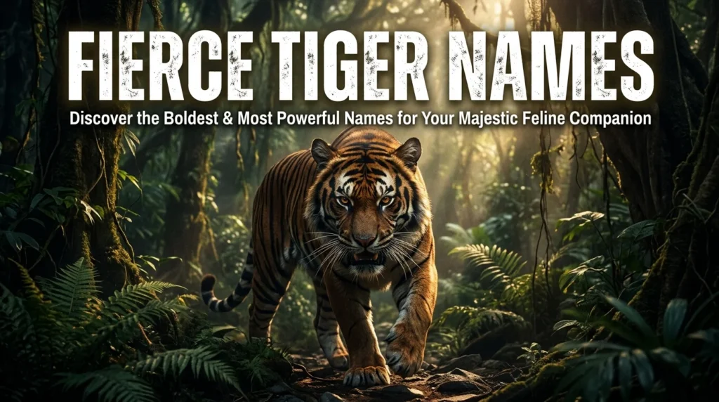 Fierce Tiger Names