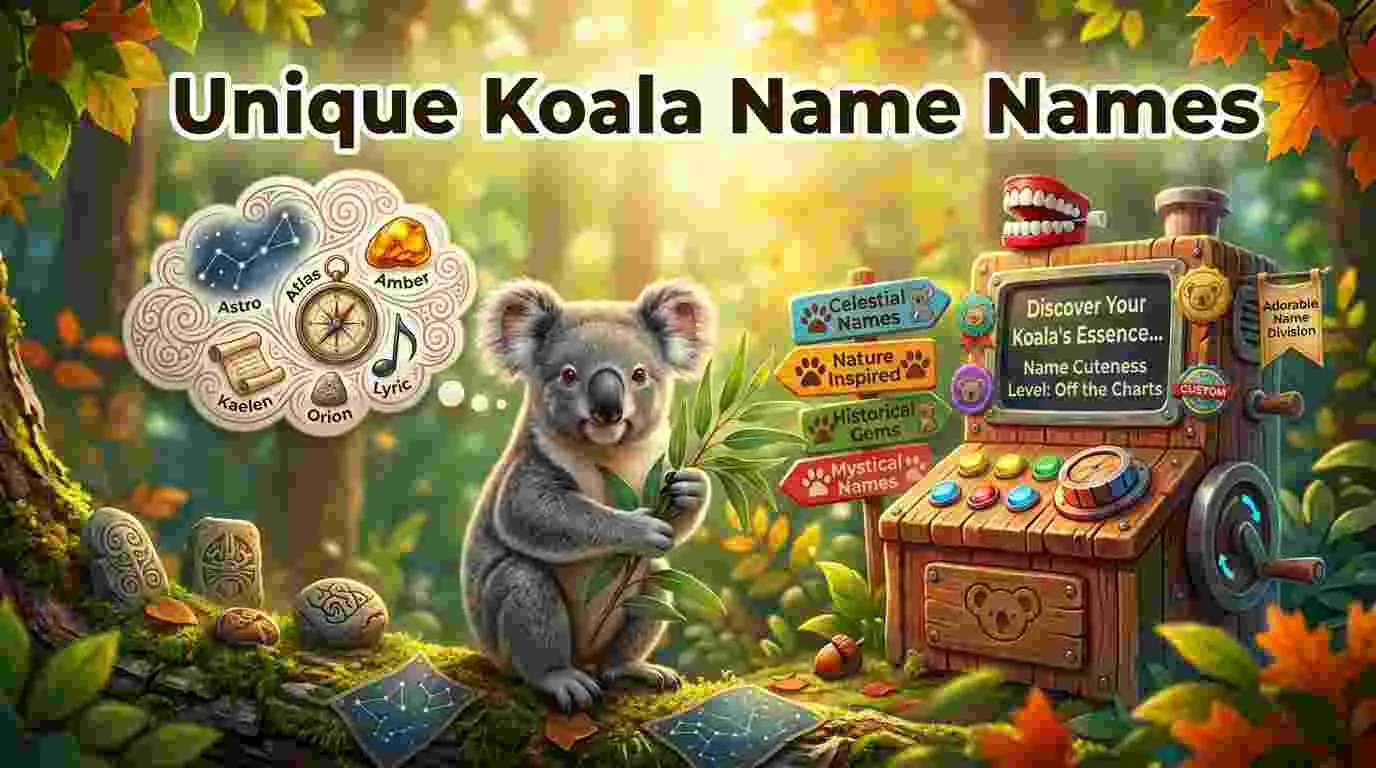 Unique Koala Name Names