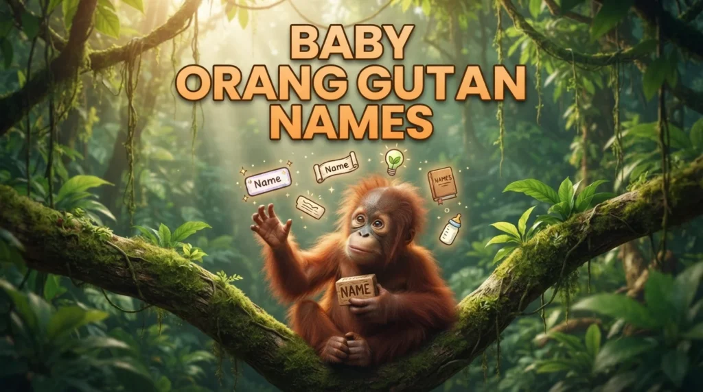Baby Orangutan Names