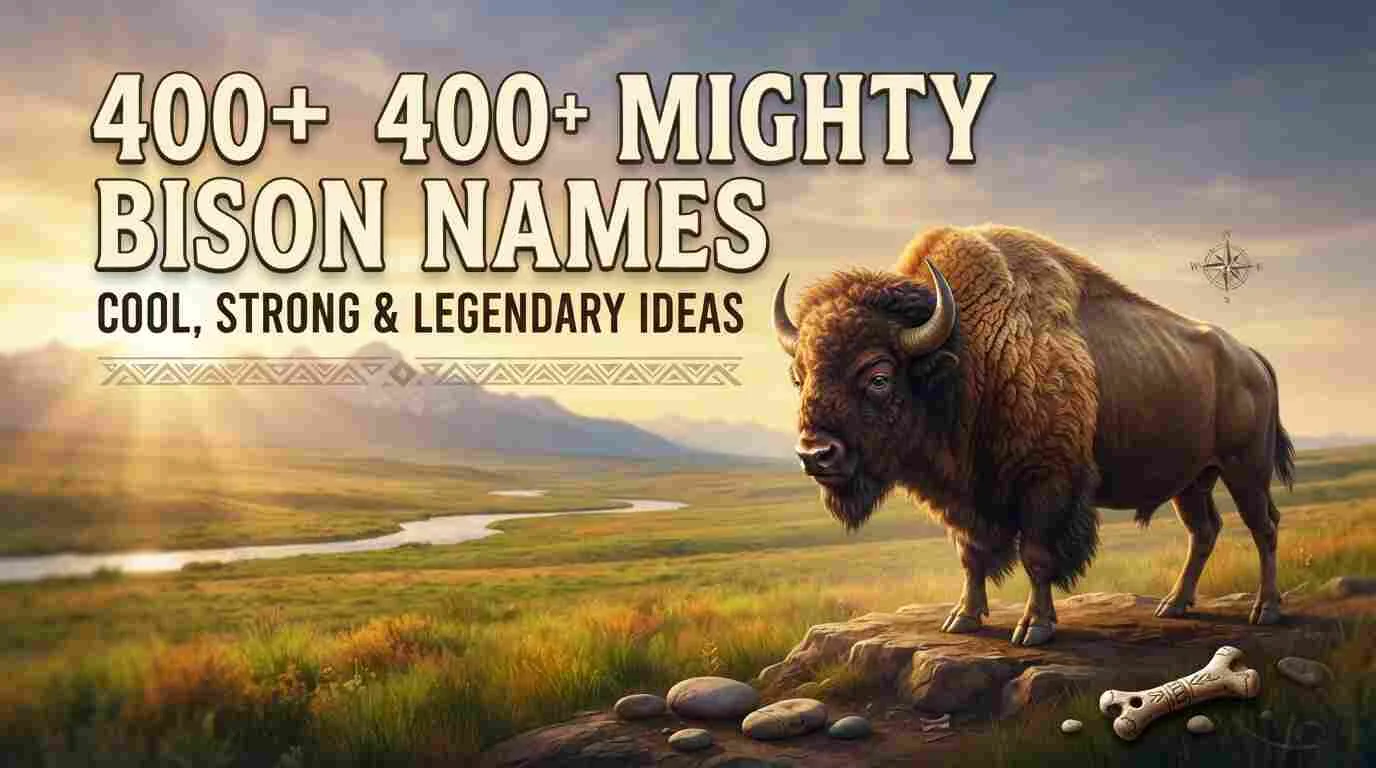Bison Names