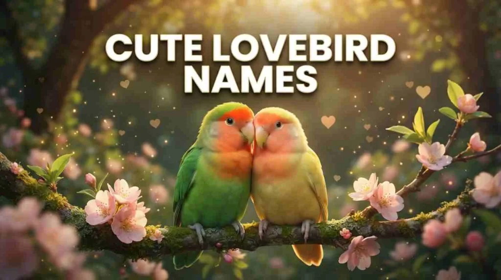 Cute Lovebird Names