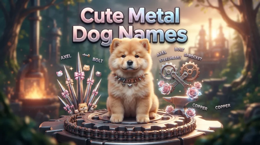 Cute Metal Dog Names