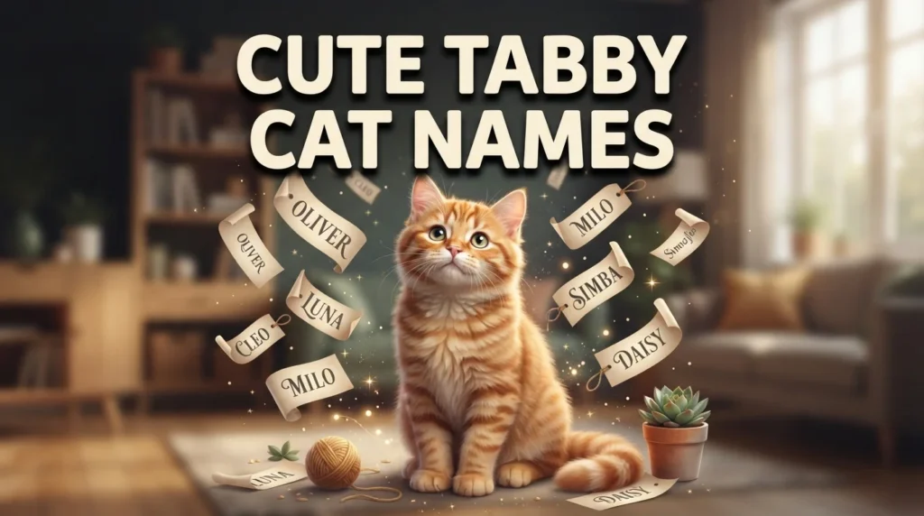 Cute Tabby Cat Names