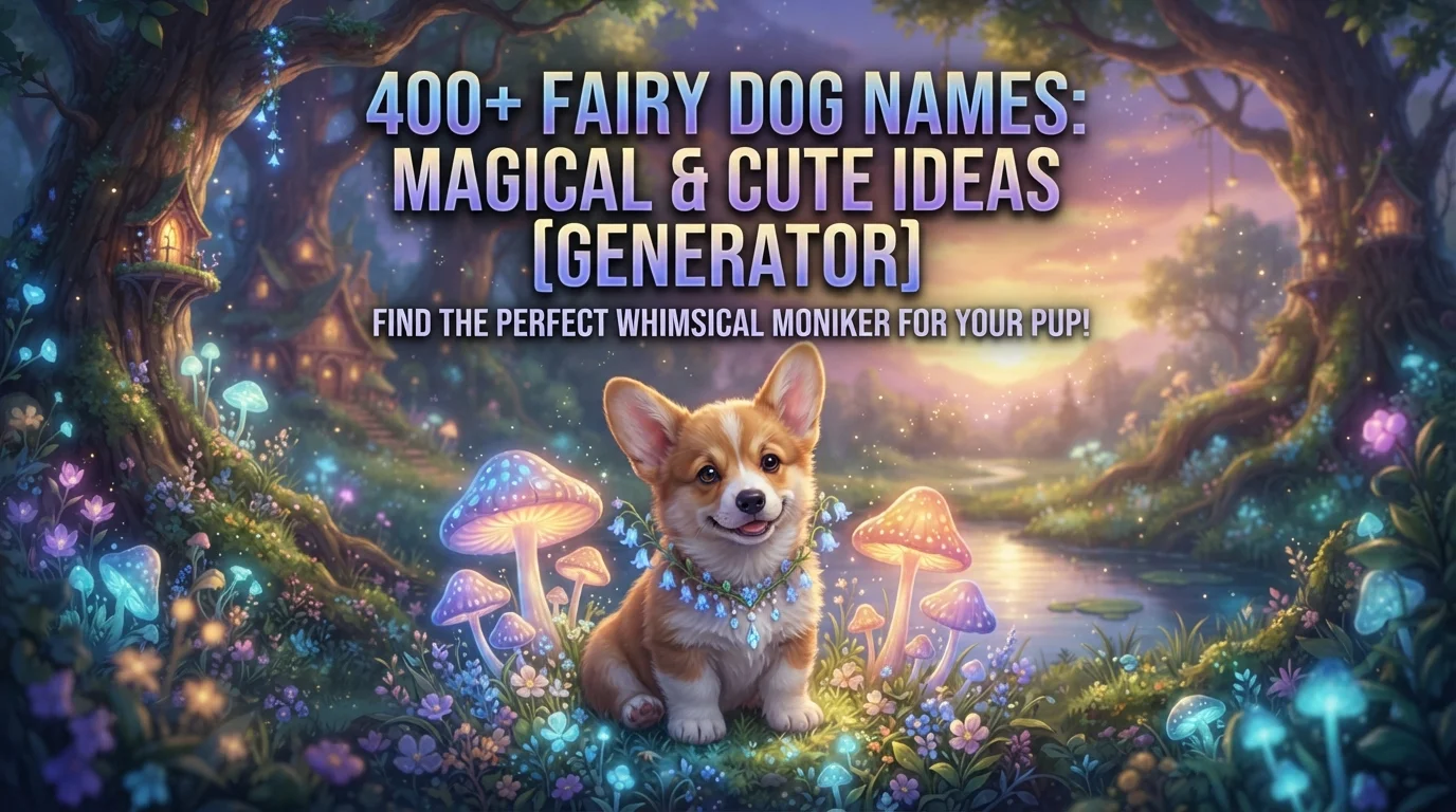Fairy Dog Names
