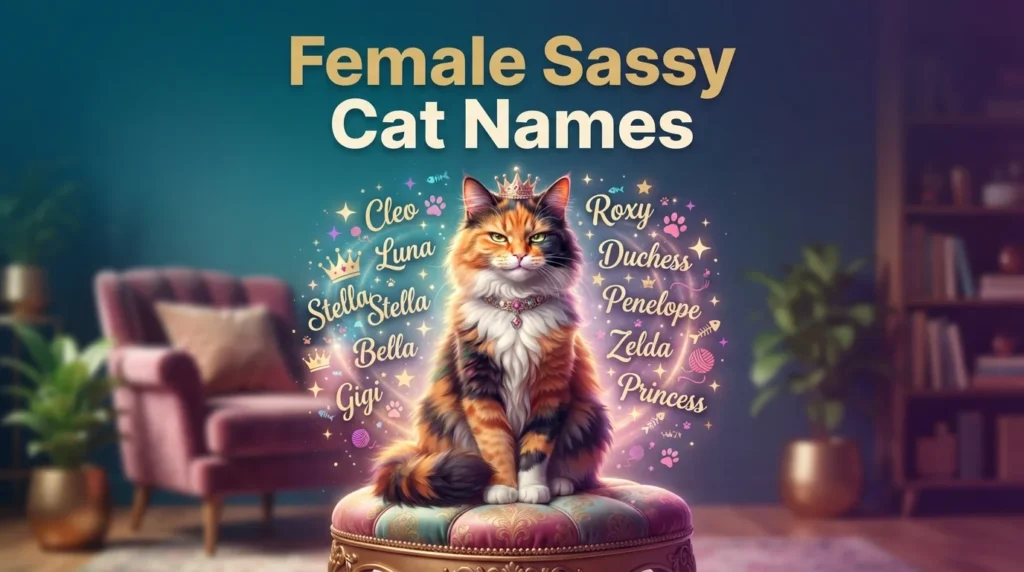 Female Sassy Cat Names