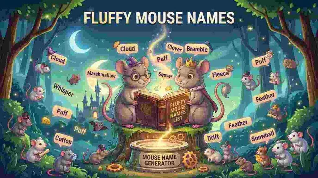 Fluffy Mouse Names