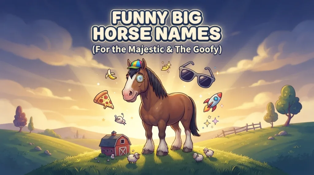 Funny Big Horse Names