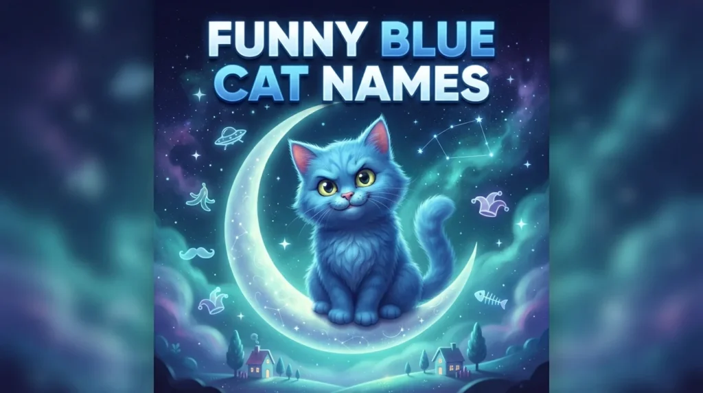 Funny Blue Cat Names