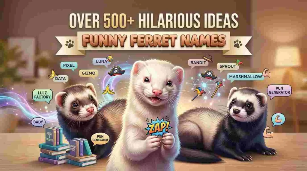 Funny Ferret Names