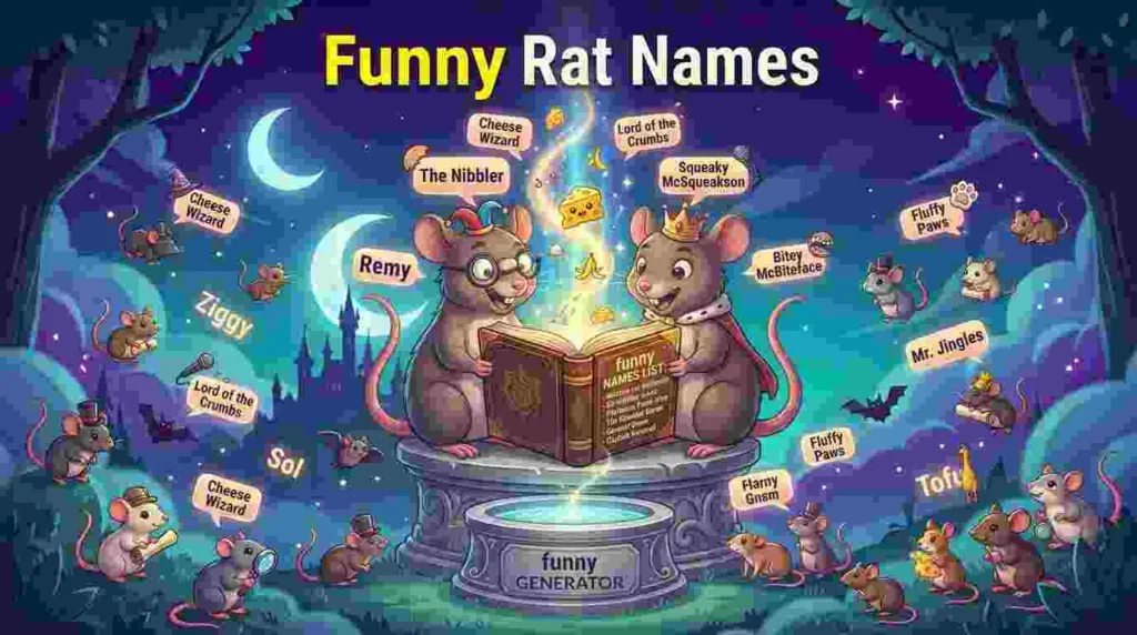 Funny Rat Names