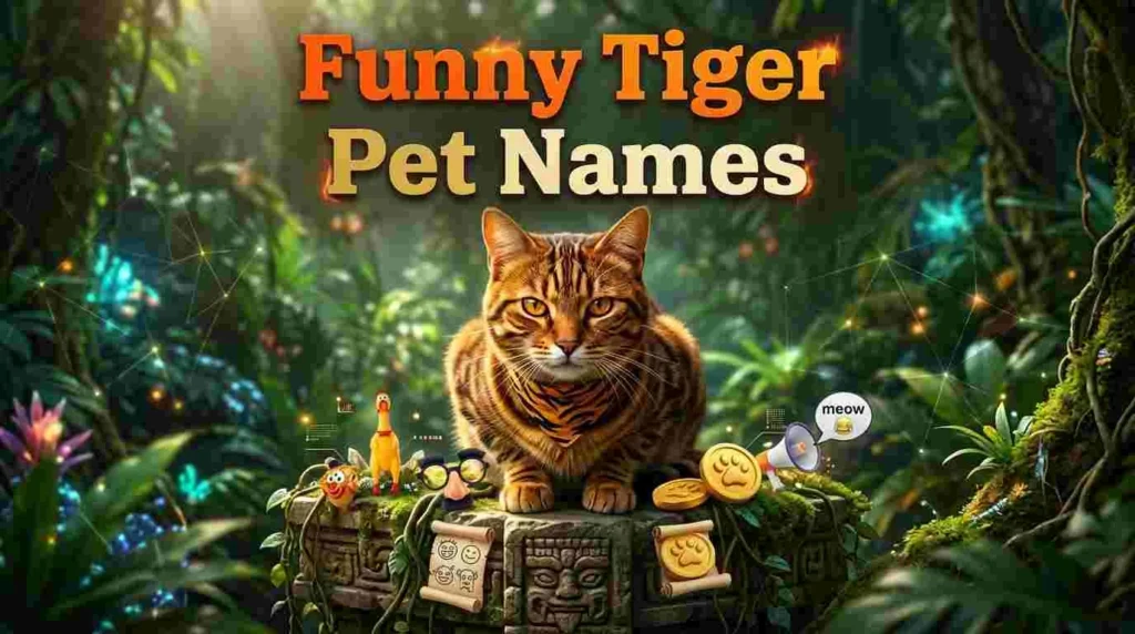 Funny Tiger Pet Names