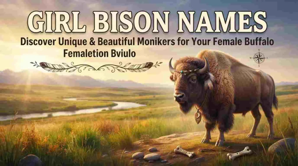 Girl Bison Names