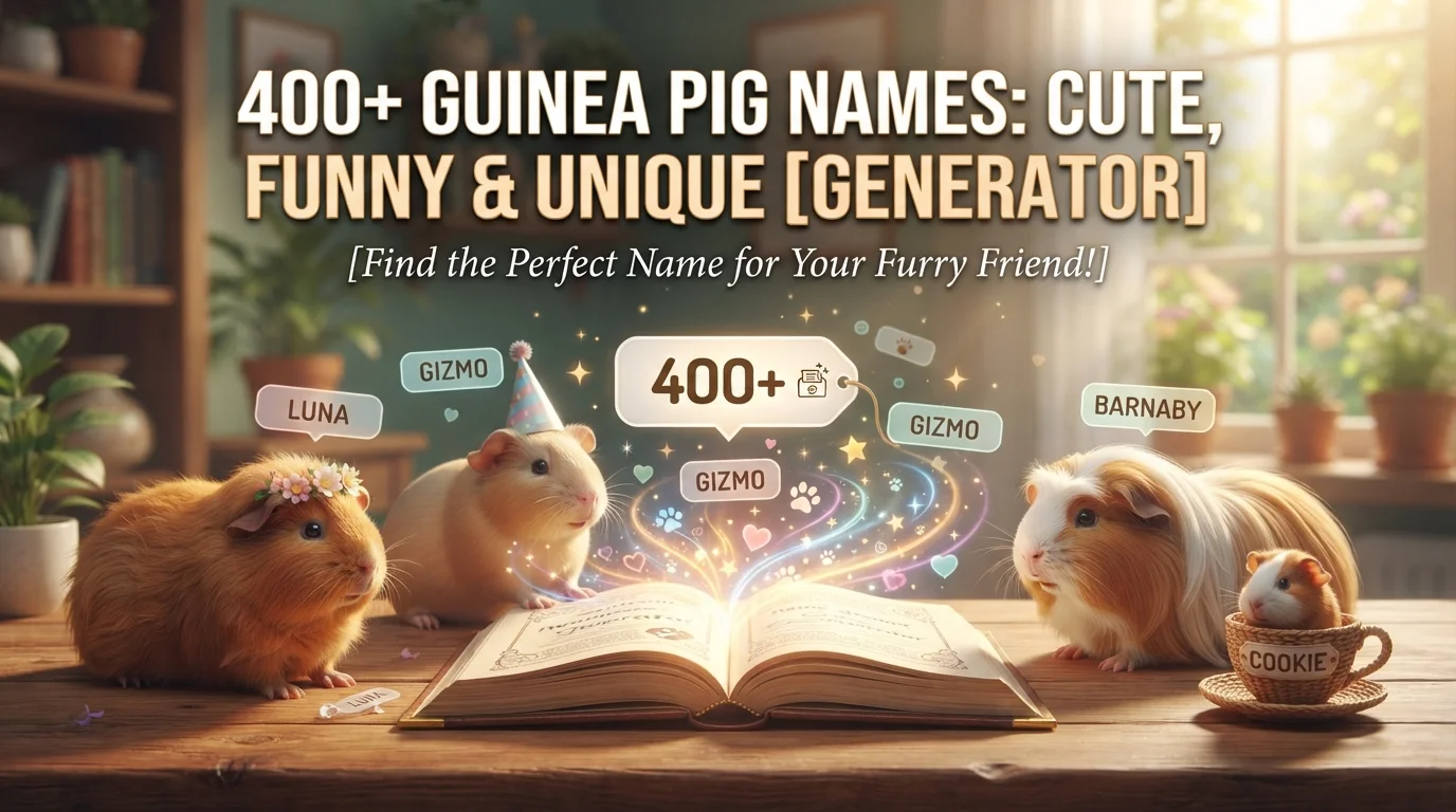 Guinea Pig Names