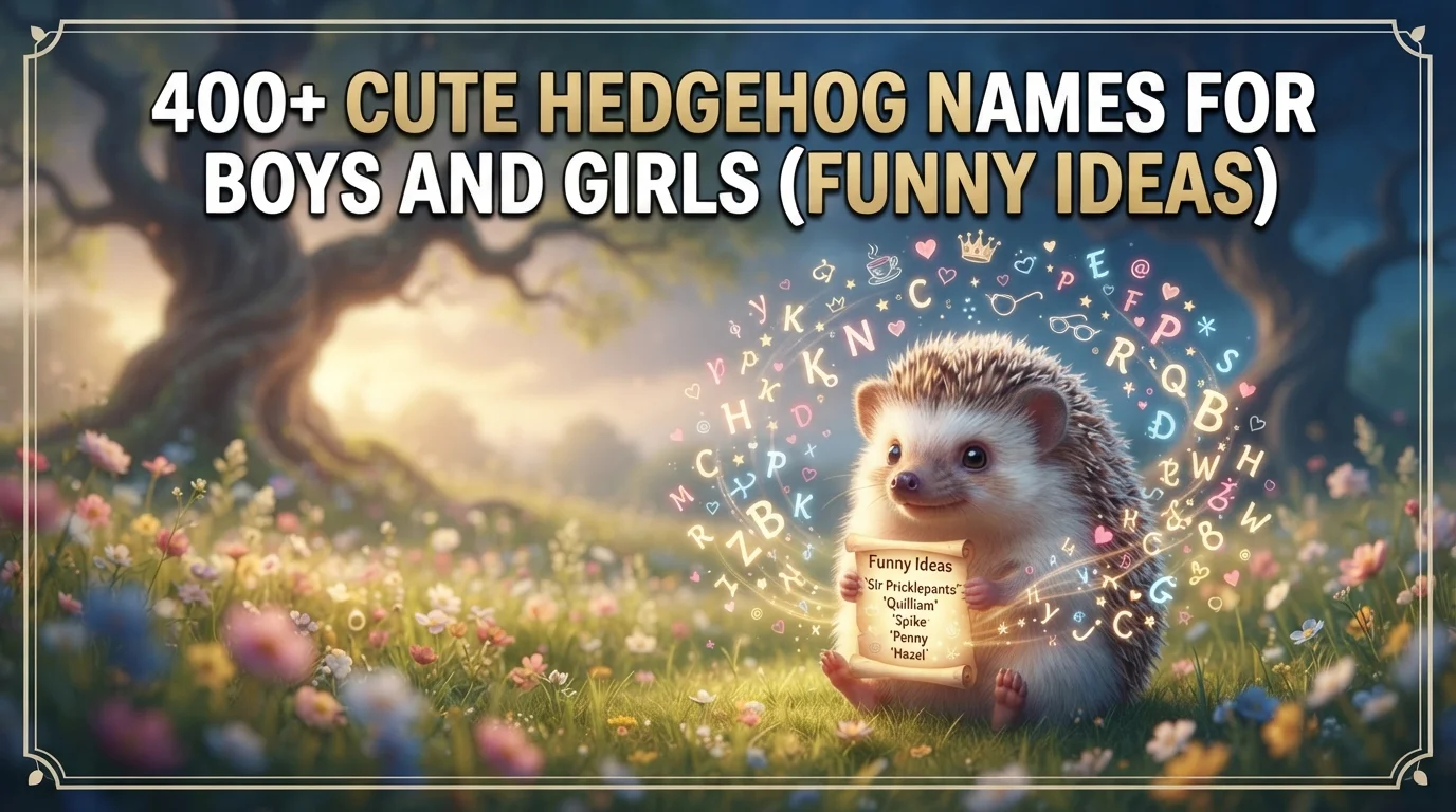 Hedgehog Names