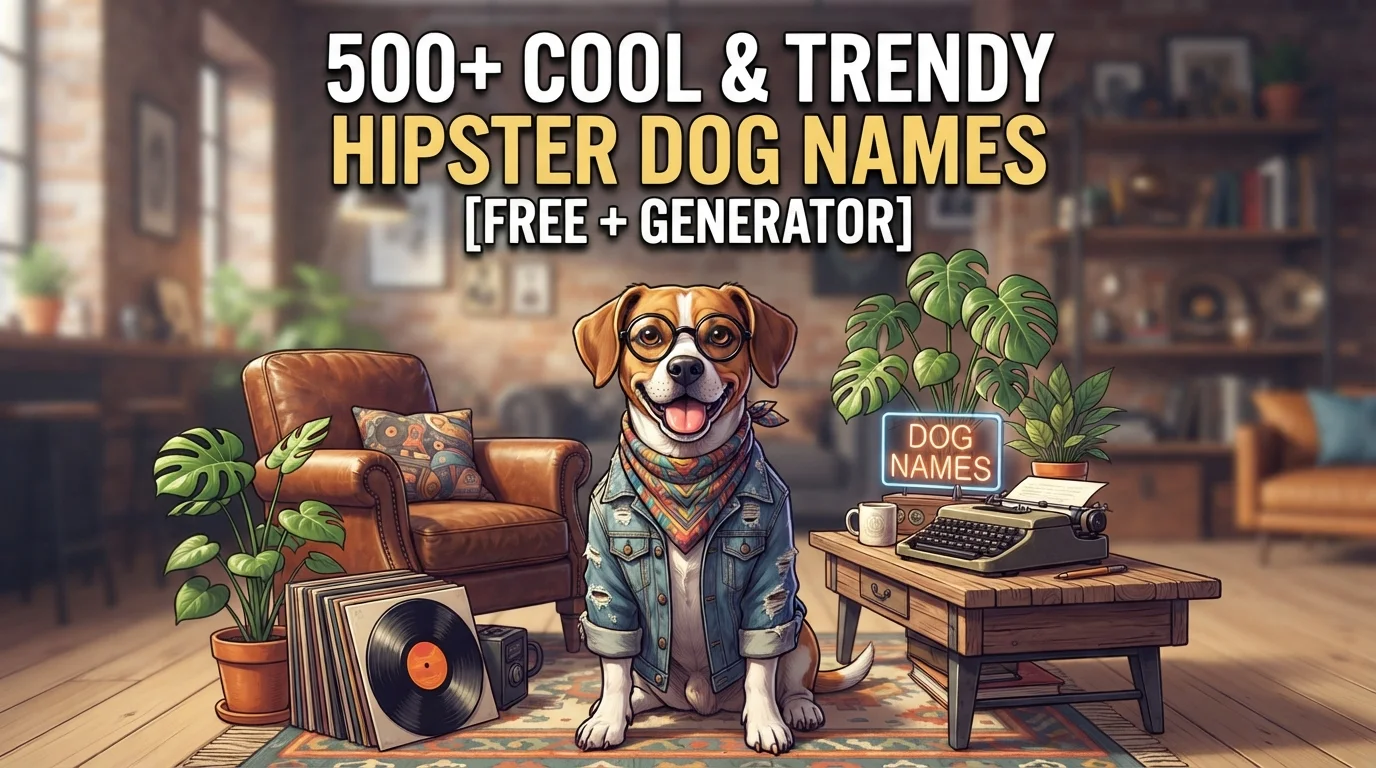 Hipster Dog Name