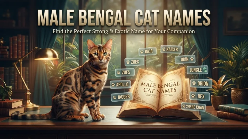 Male Bengal Cat Names
