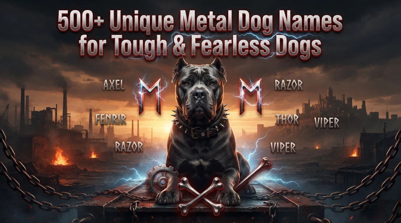 Metal Dog Names