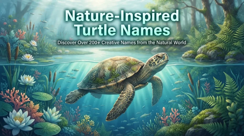 Nature-Inspired Turtle Names