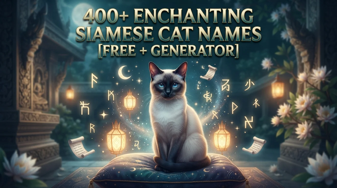 Siamese Cat Names