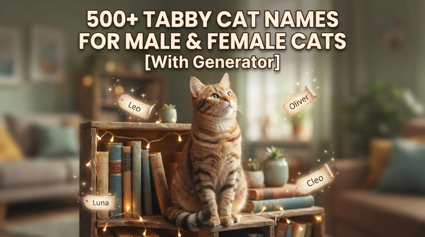 Tabby Cat Names