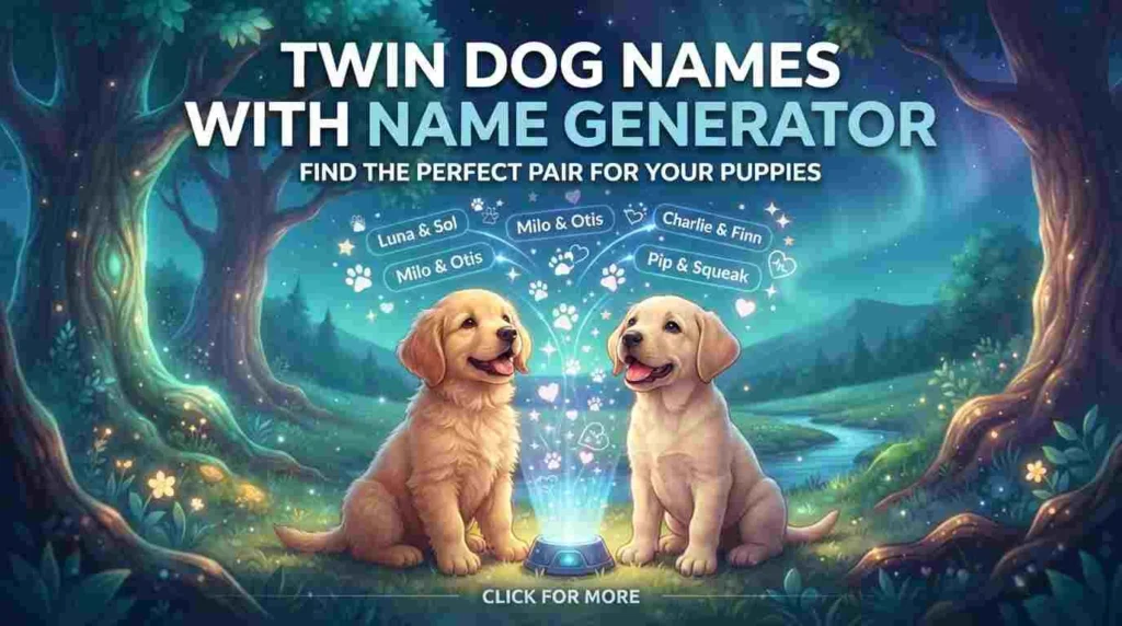 Twin Dog Names