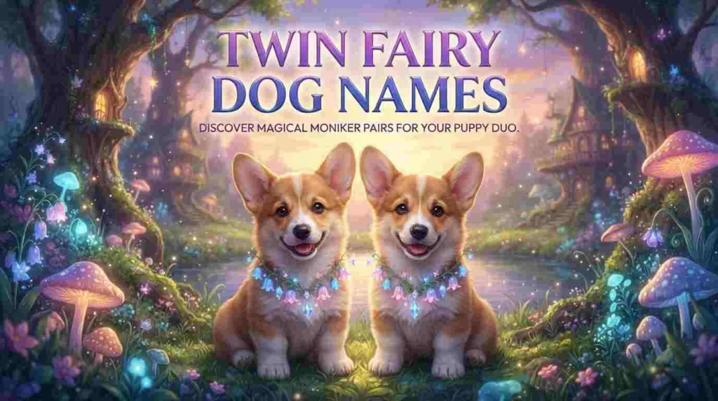 Twin Fairy Dog Names