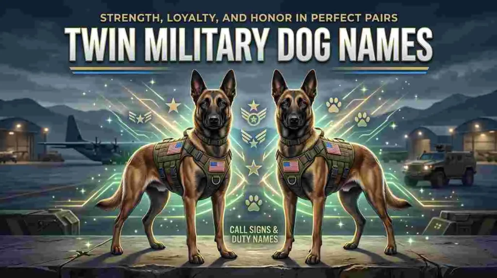 Twin Military Dog Names