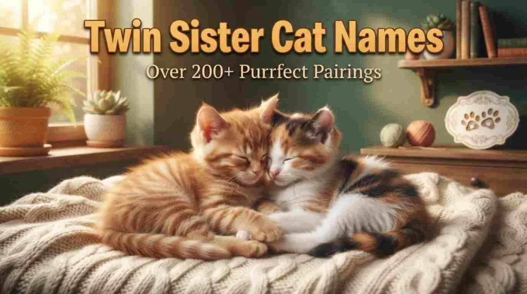 Cute Sister Cat Names