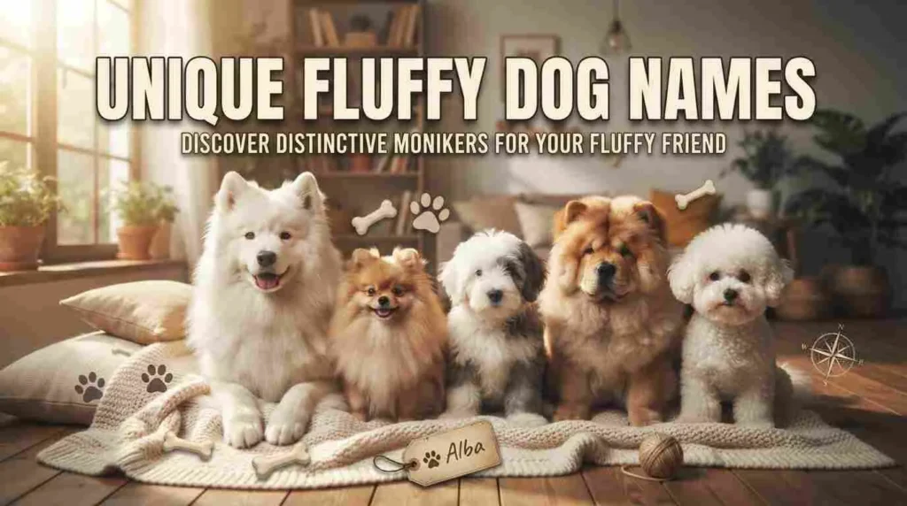 Unique Fluffy Dog Names