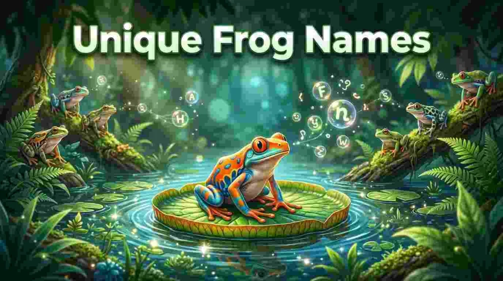 Unique Frog Names