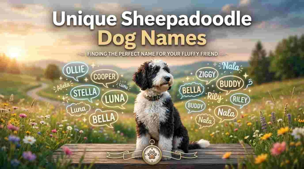 Unique Sheepadoodle Dog Names