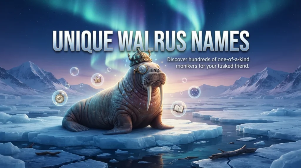 Unique Walrus Names
