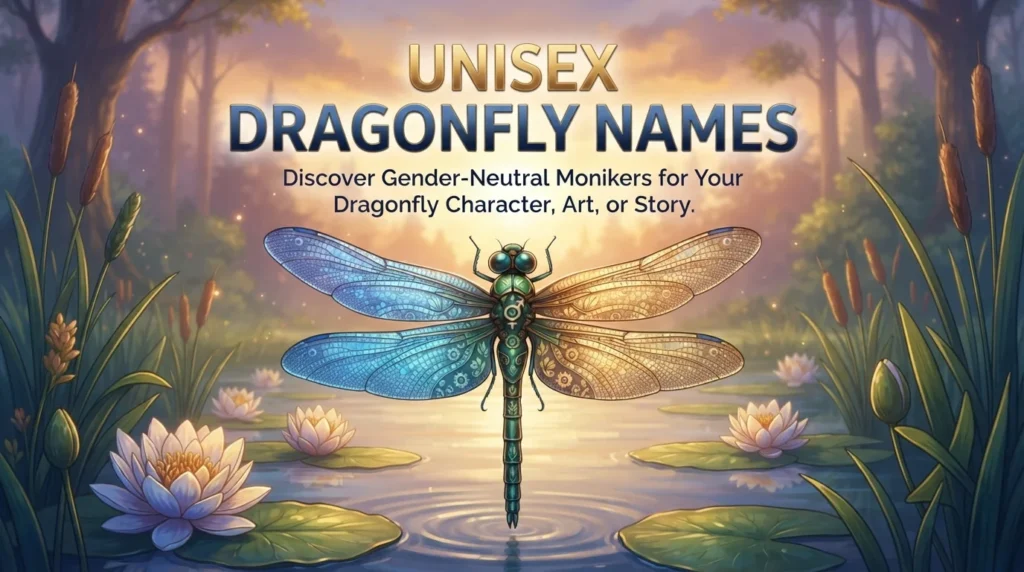 Unisex Dragonfly Names