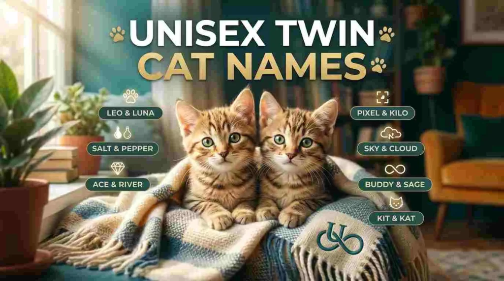 Unisex Twin Cat Names
