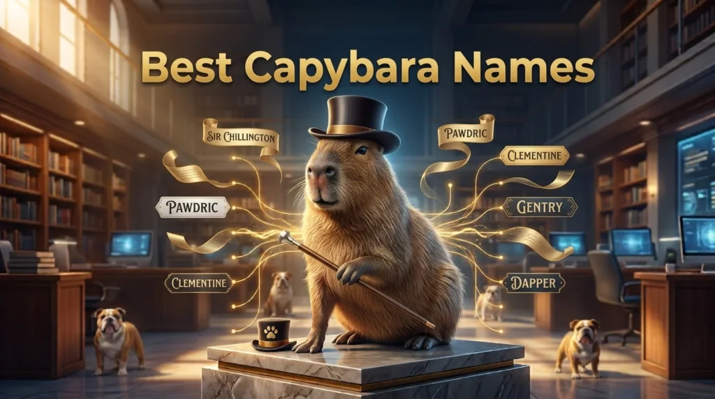 Best Capybara Names