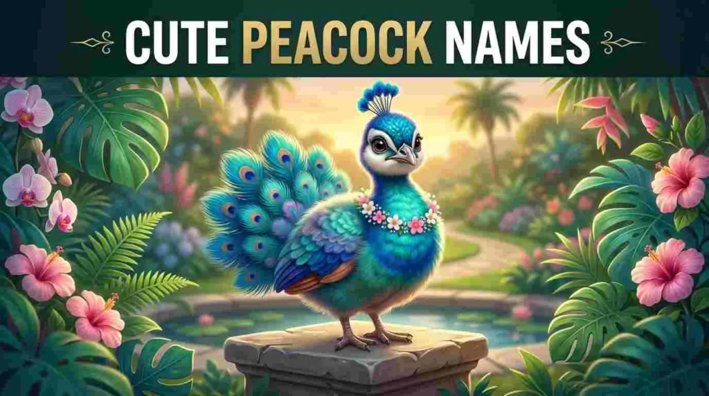 Cute Peacock Names