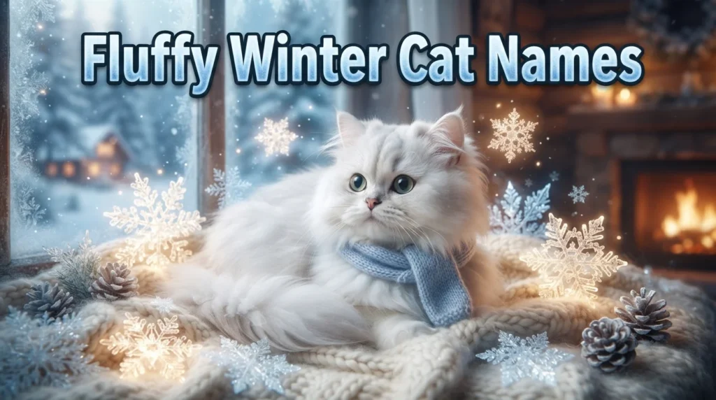 Fluffy Winter Cat Names