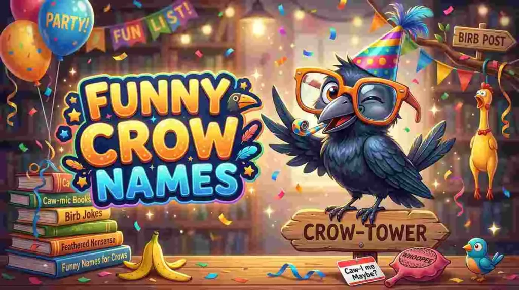 Funny Crow Names