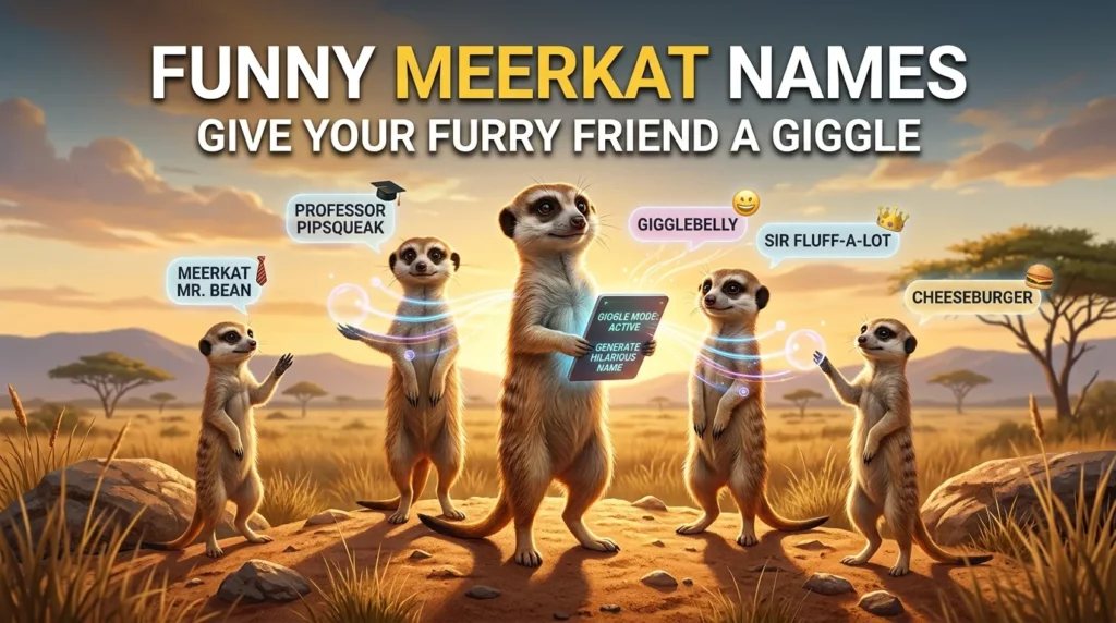 Funny Meerkat Names