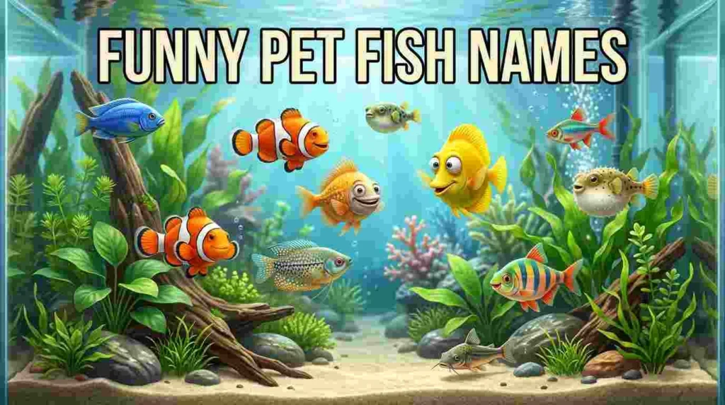 Funny Pet Fish Names