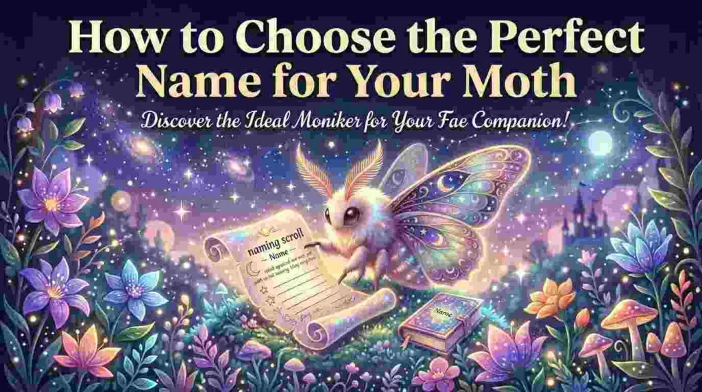 How to Choose the Perfect Name for Your Moth