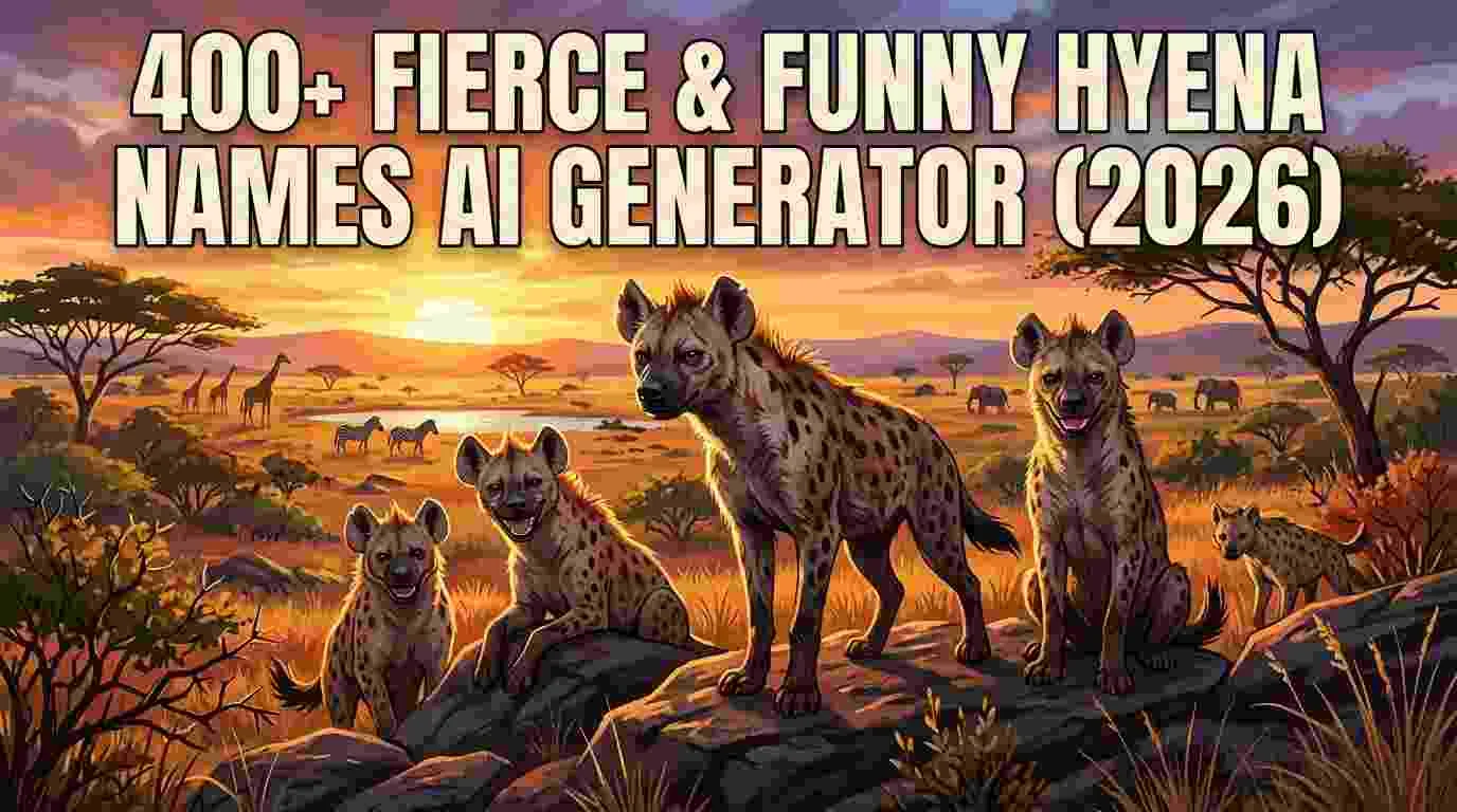Hyena Names