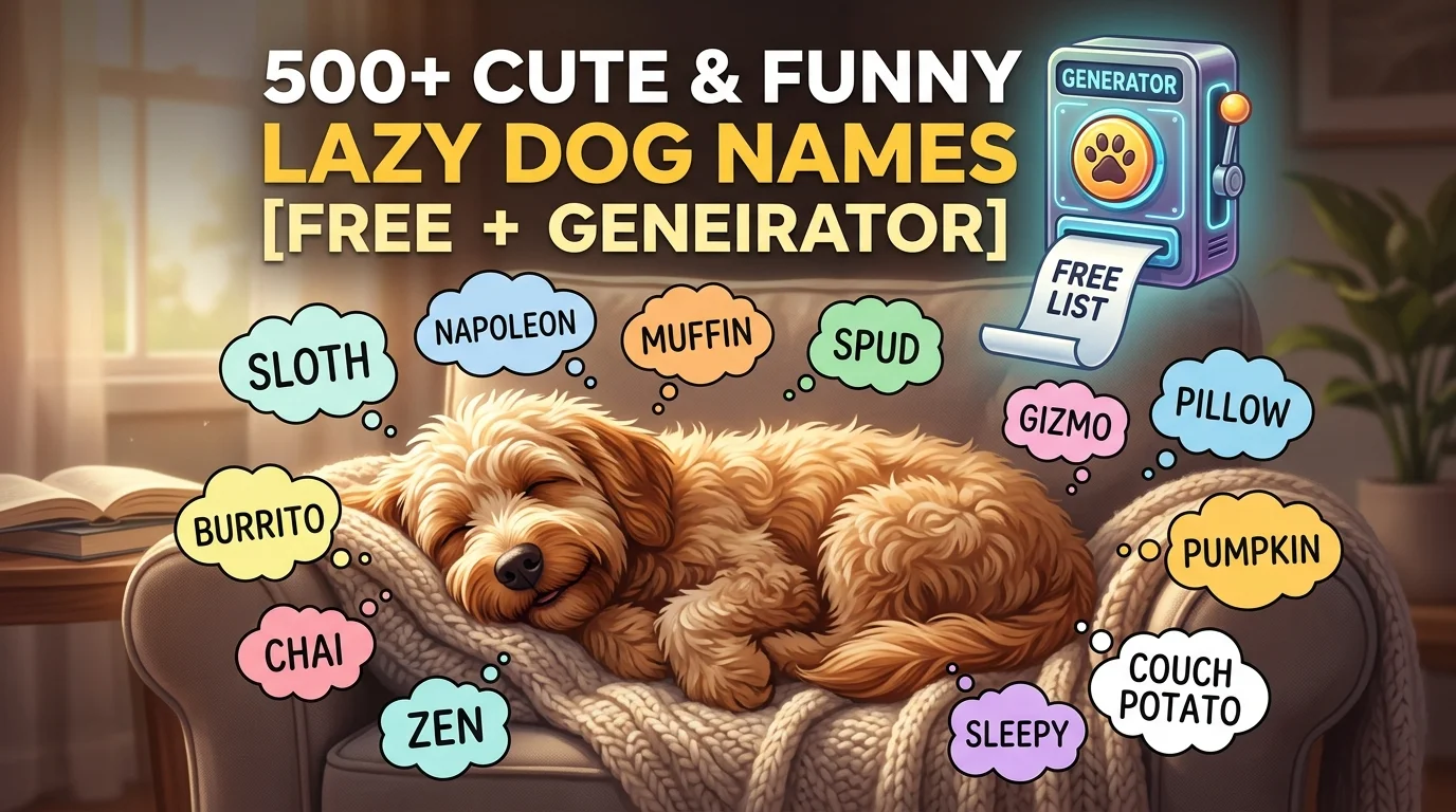 Lazy Dog Names