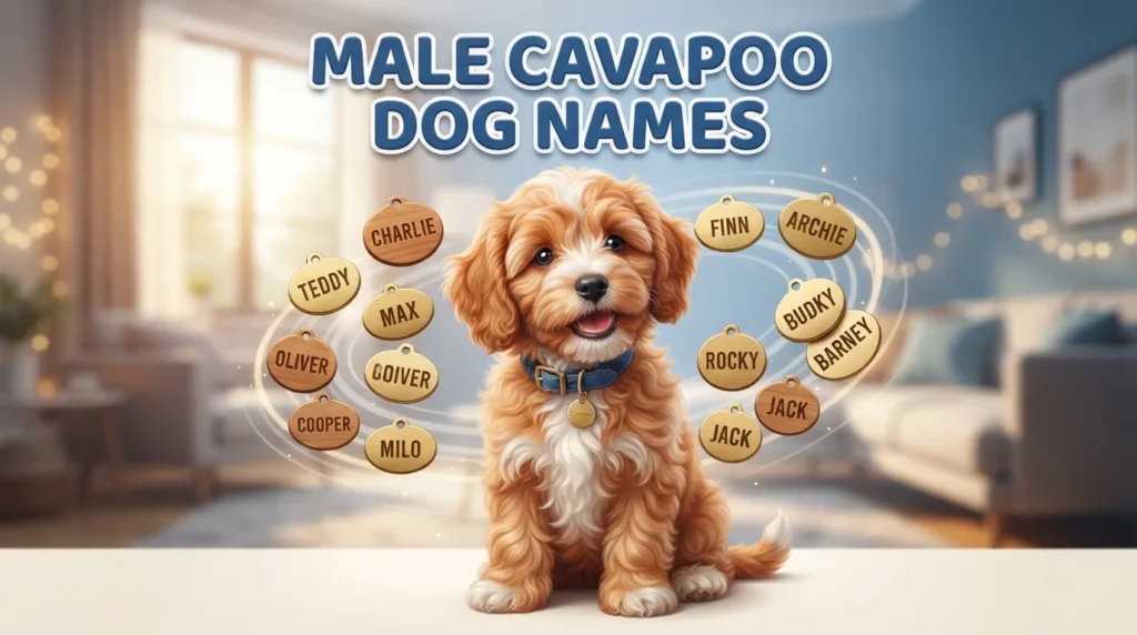 Male Cavapoo Dog Names