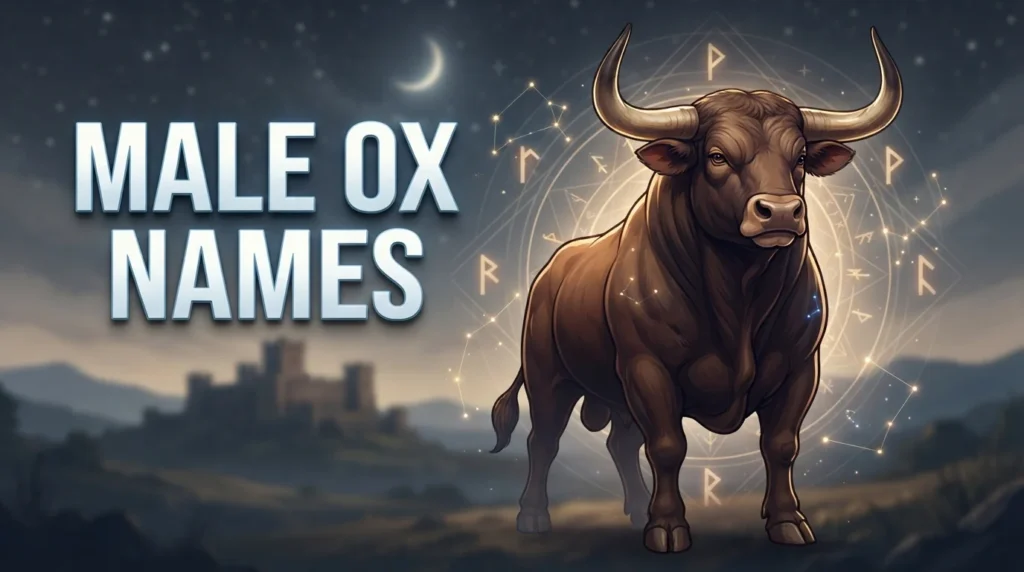 Male Ox Names