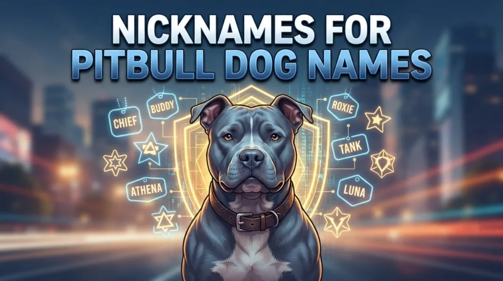 Nicknames for Pitbull Dog Names