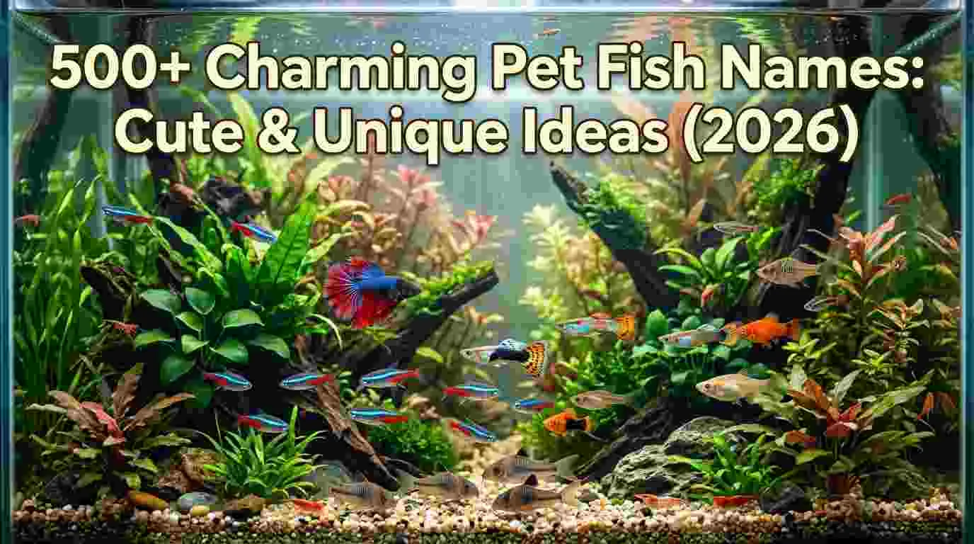 Pet Fish Names