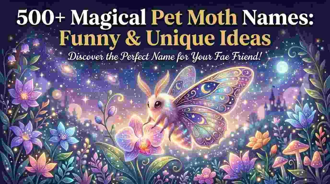 Pet Moth Names