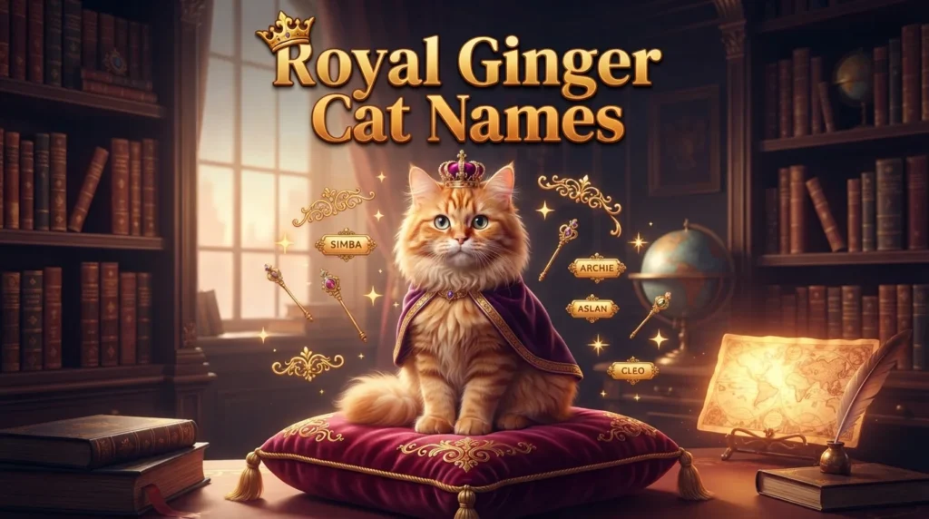 Royal Ginger Cat Names