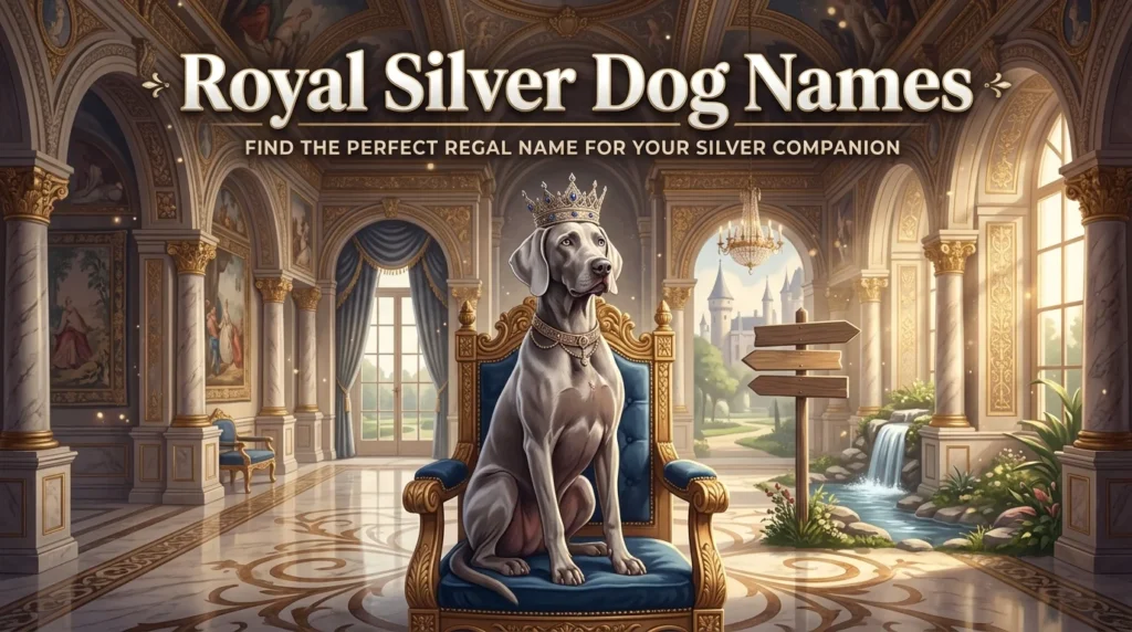 Royal Silver Dog Names